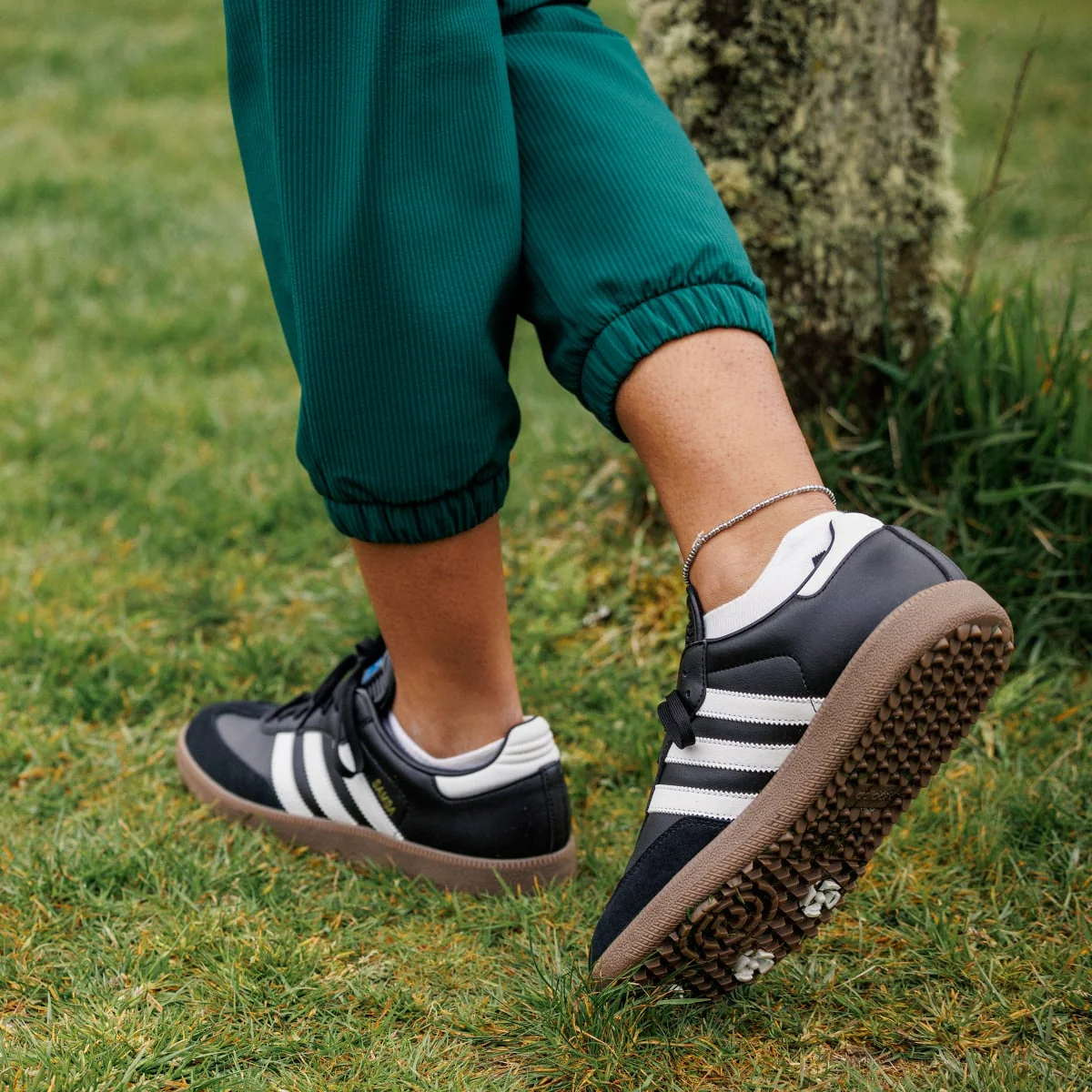 Adidas Samba Golf Core Black Cloud White Gum - Image 10