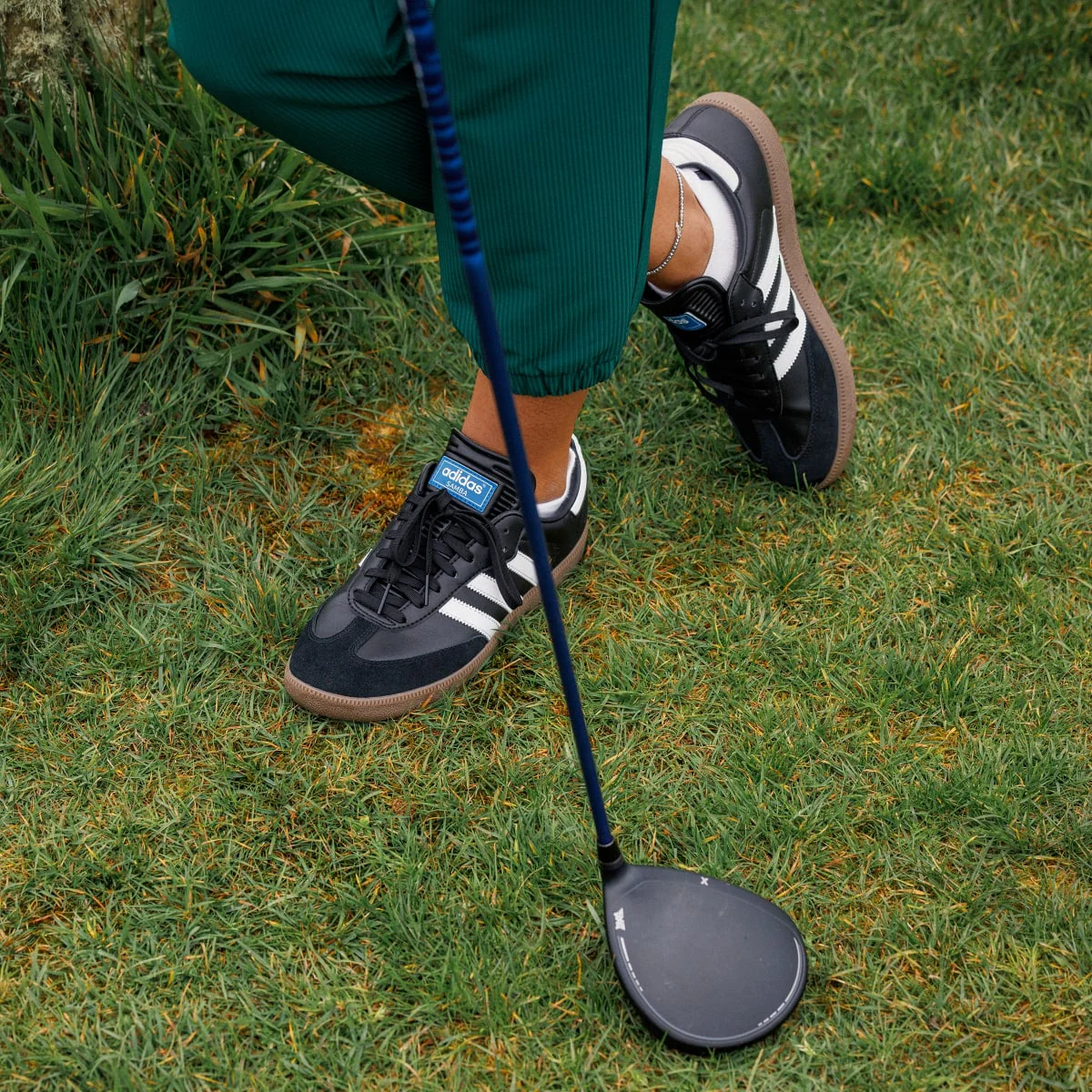 Adidas Samba Golf Core Black Cloud White Gum - Image 11