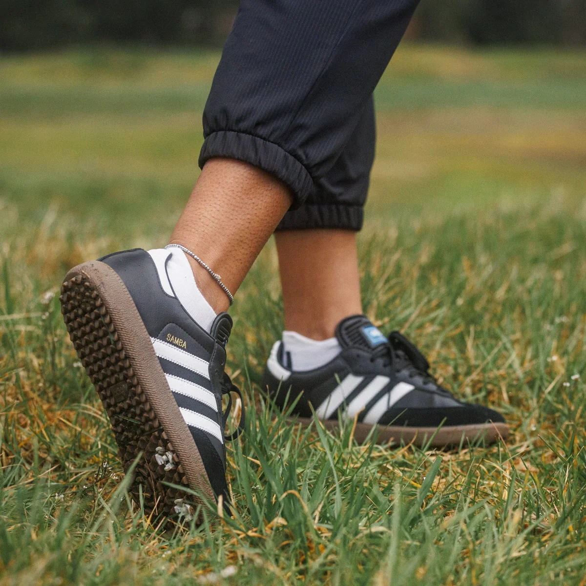 Adidas Samba Golf Core Black Cloud White Gum - Image 12