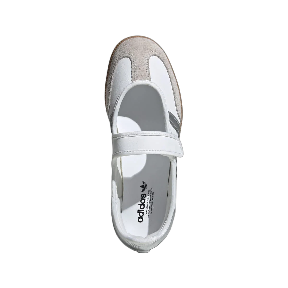 Adidas Samba Jane White Silver Metallic - Image 2