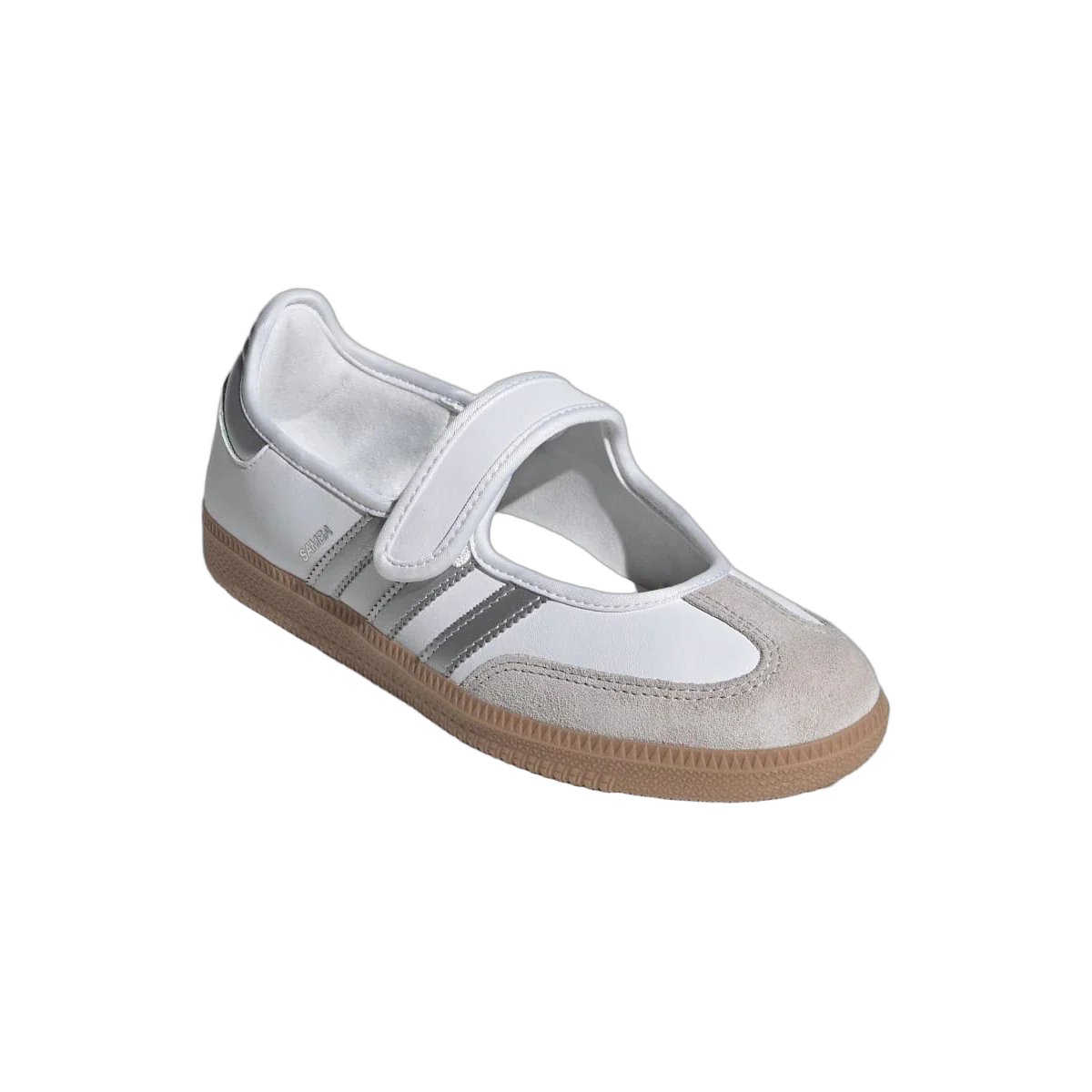 Adidas Samba Jane White Silver Metallic - Image 4