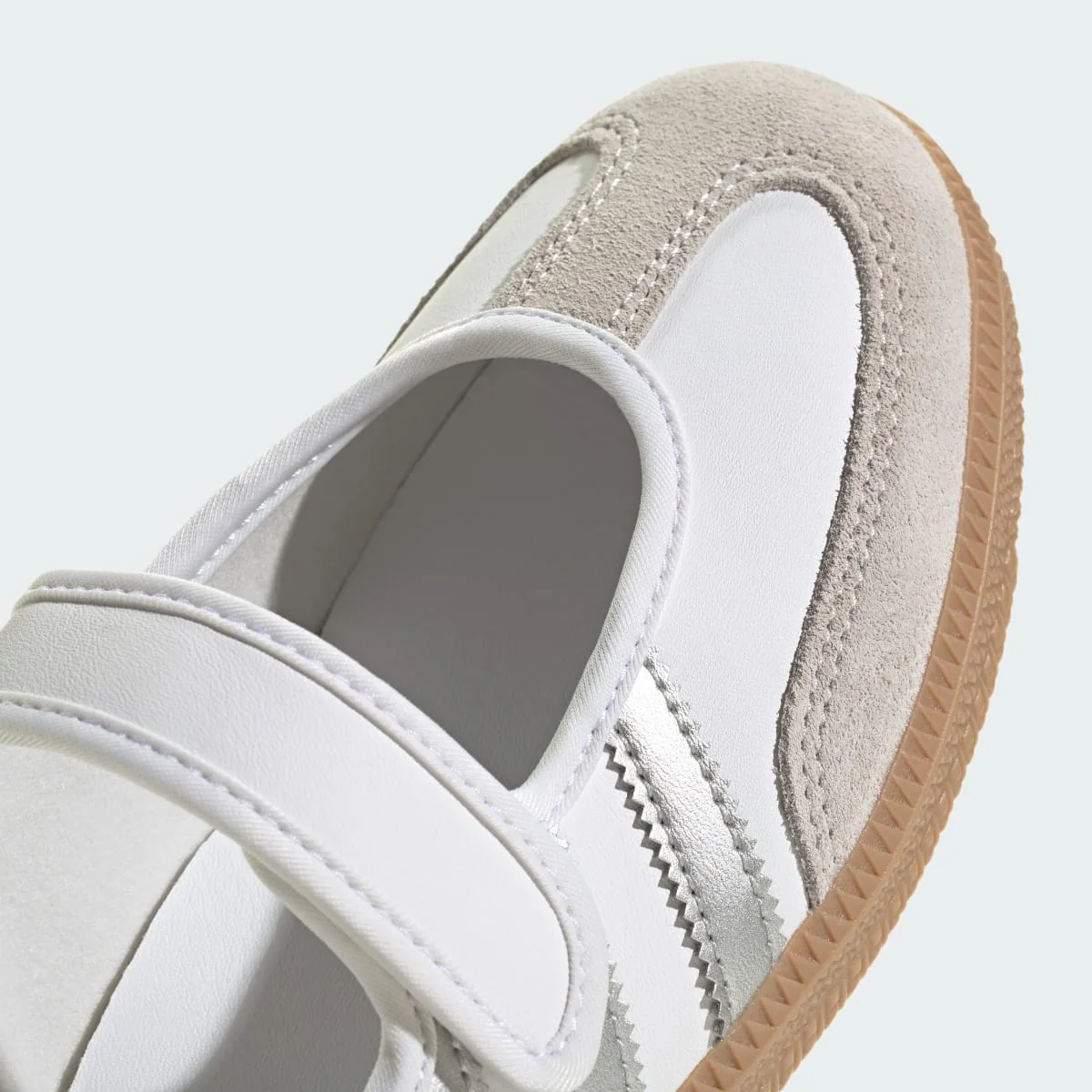 Adidas Samba Jane White Silver Metallic - Image 8