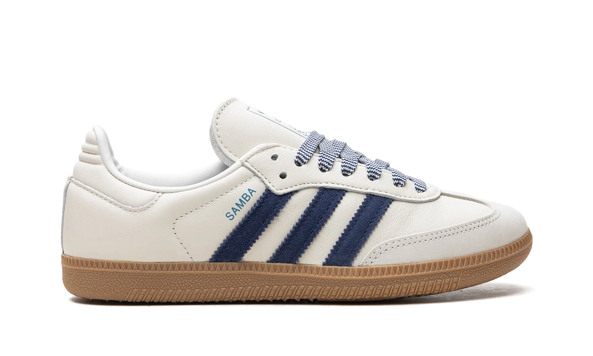 Adidas Samba Off White Dark Blue - Image 6