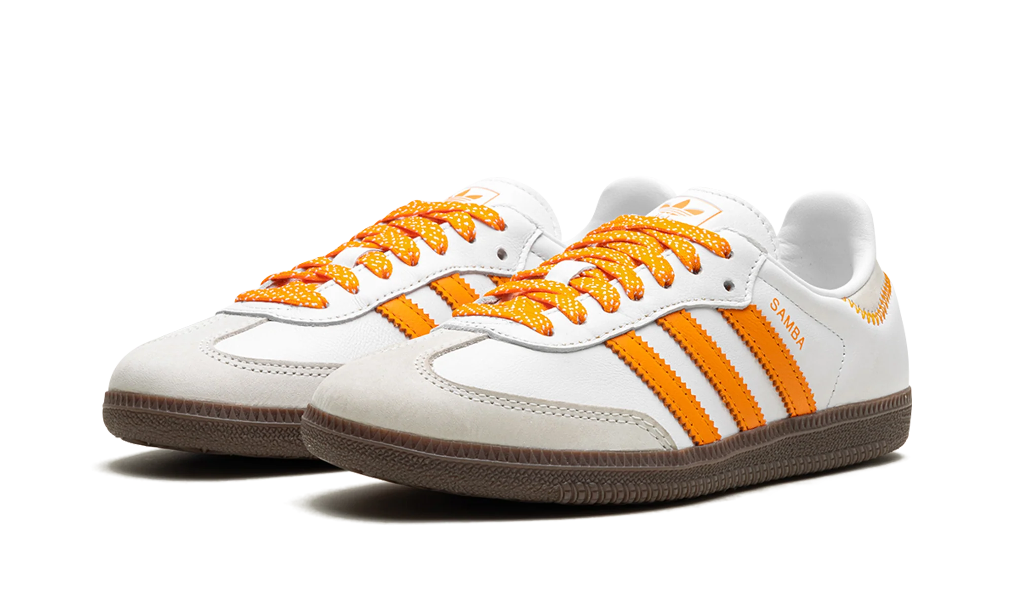 Adidas Samba OG Cloud White Orange - Image 2