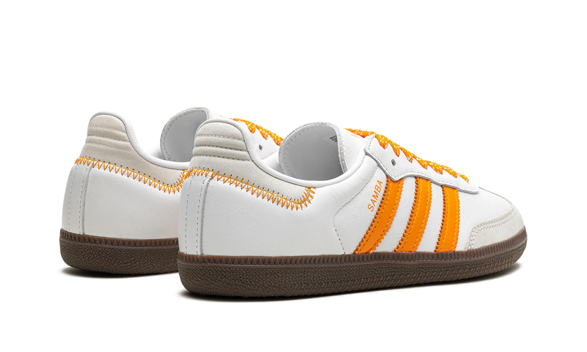 Adidas Samba OG Cloud White Orange - Image 3
