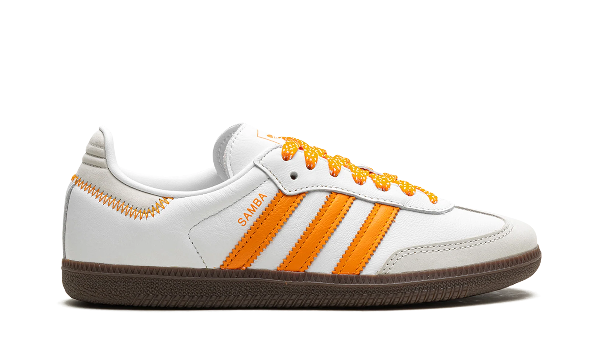 Adidas Samba OG Cloud White Orange - Image 6