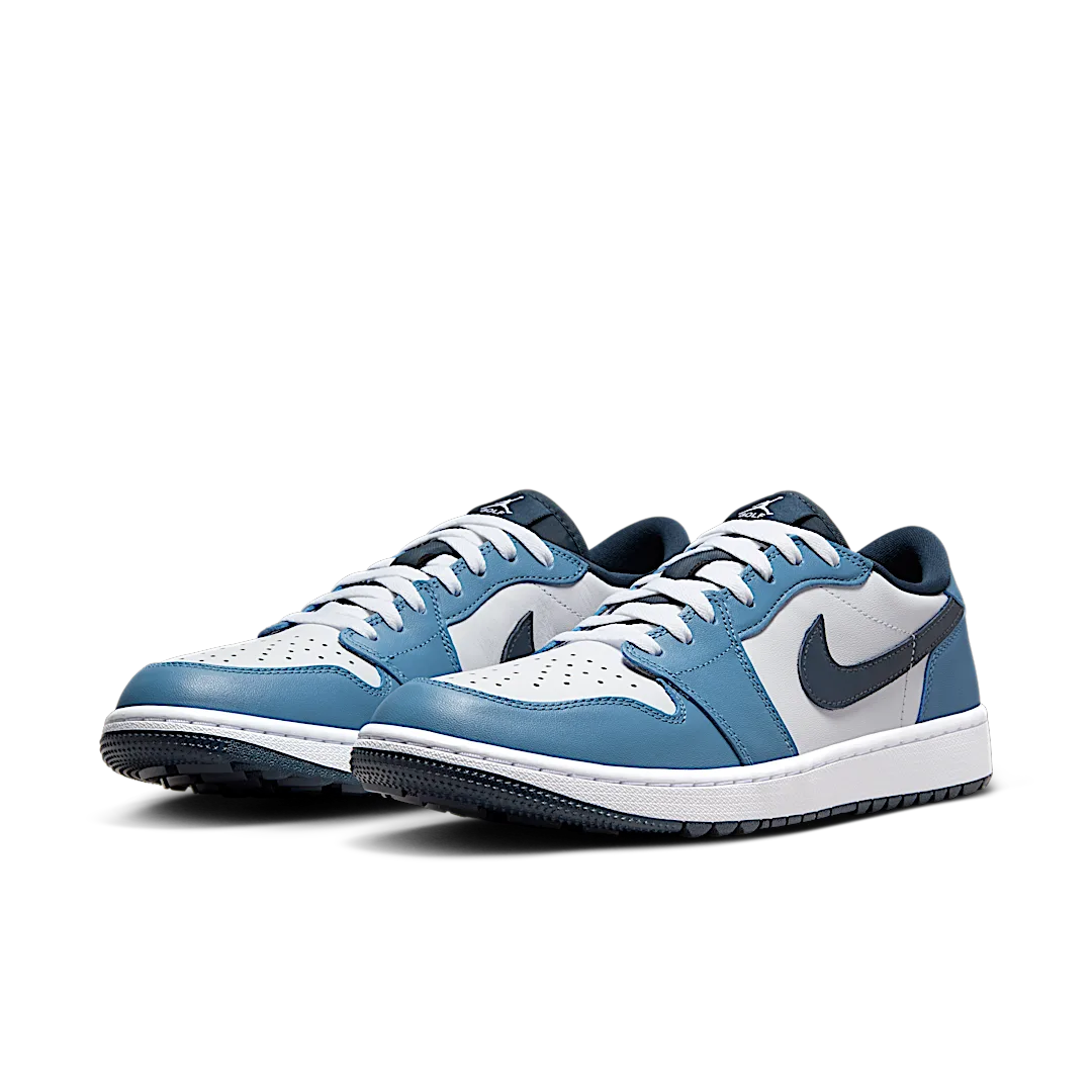 Air Jordan 1 Low Golf White Aegean Storm - Image 2