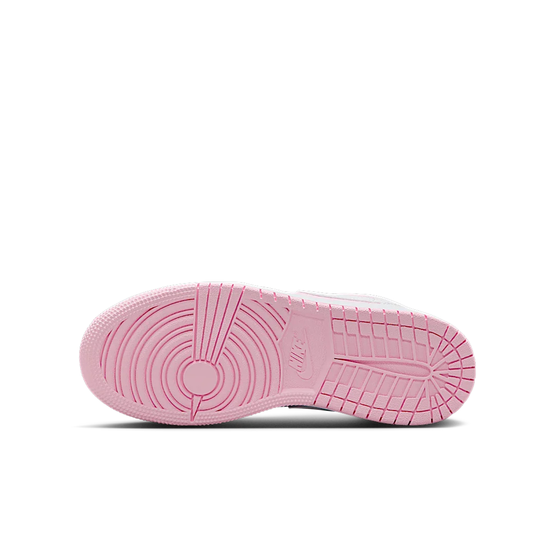 Air Jordan 1 Low Pink Foam Fire Red White - Image 4