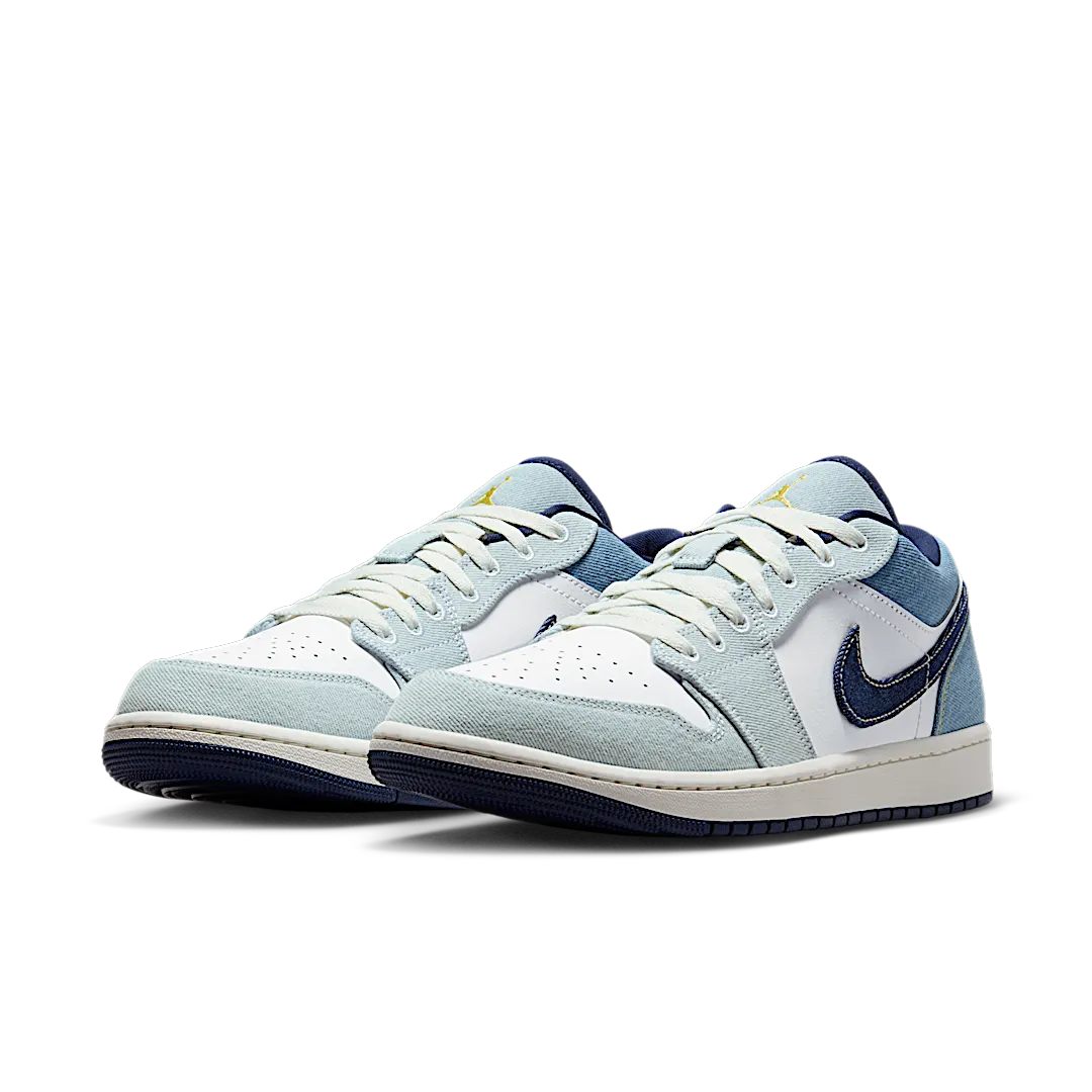 Air Jordan 1 Low SE Denim Star Blue - Image 2