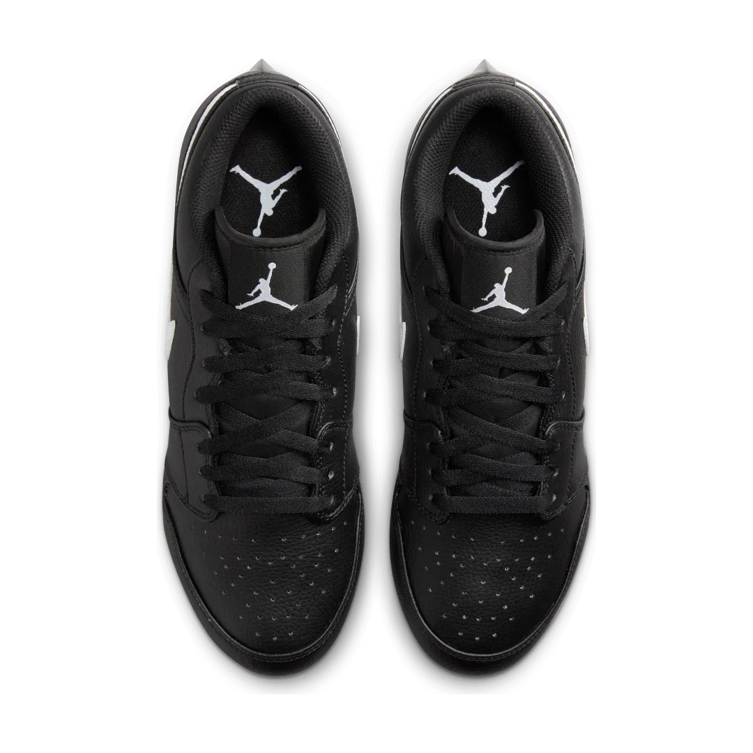 Air Jordan 1 Low TD Cleat Black White - Image 3