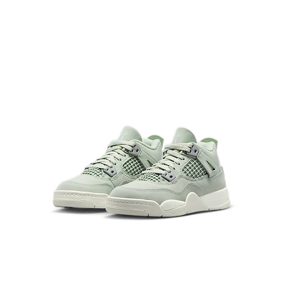 Air Jordan 4 Retro Seafoam Sail (PS) - Image 2