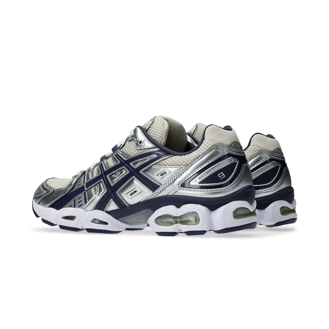 ASICS Gel-Nimbus 9 Oatmeal Indigo Fog - Image 3