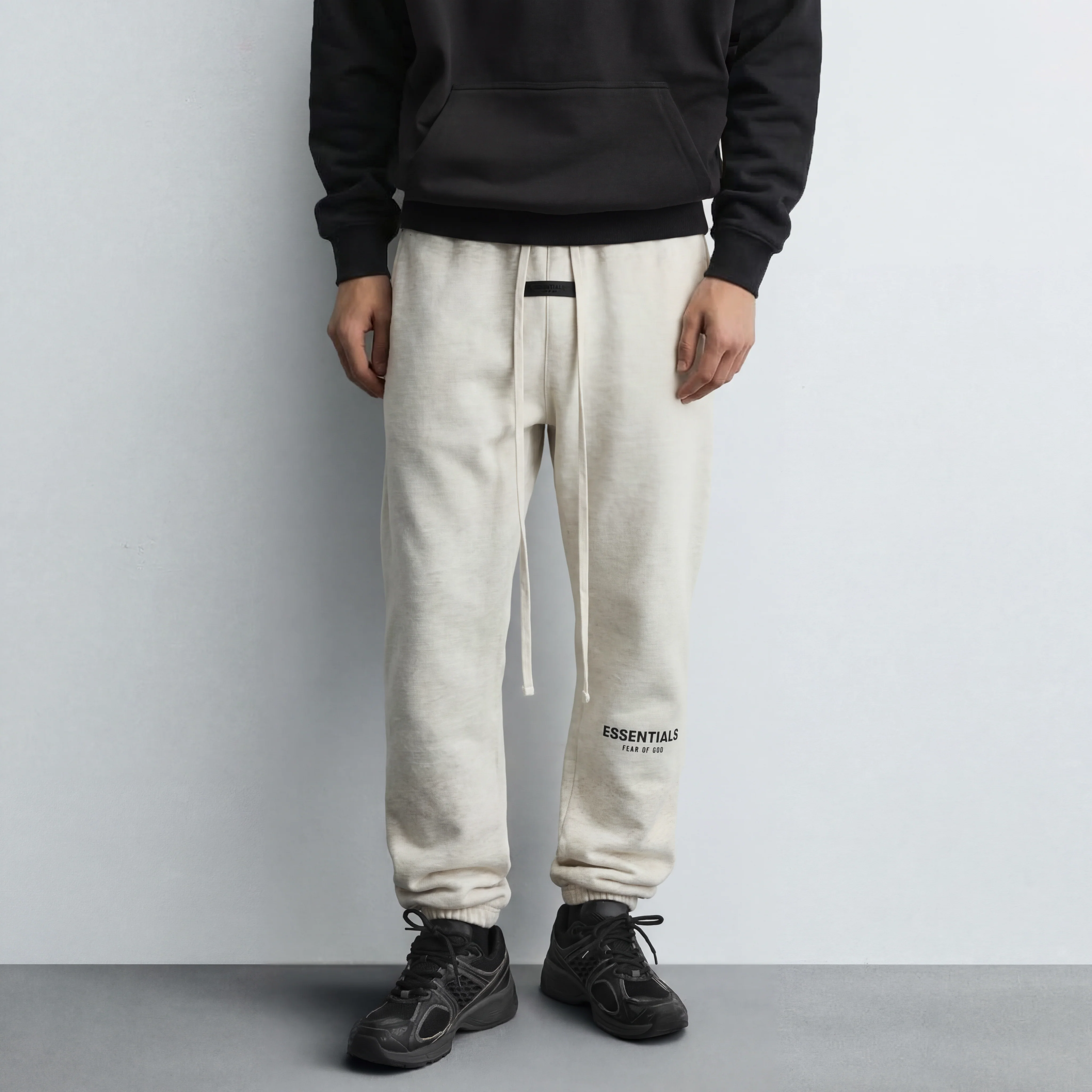 Fear of God Essentials Sweatpants Light Oatmeal - Image 3