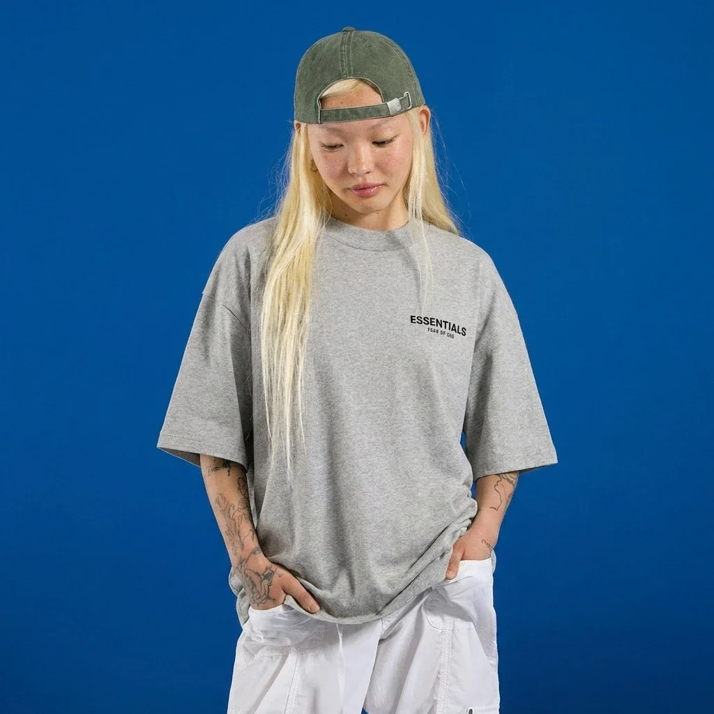 Fear of God Essentials T-shirt Dark Oatmeal - Image 3