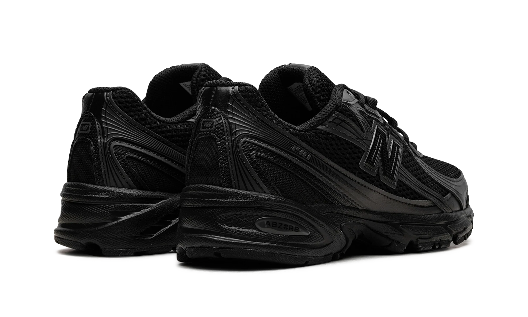 New Balance 740 Triple Black - Image 3