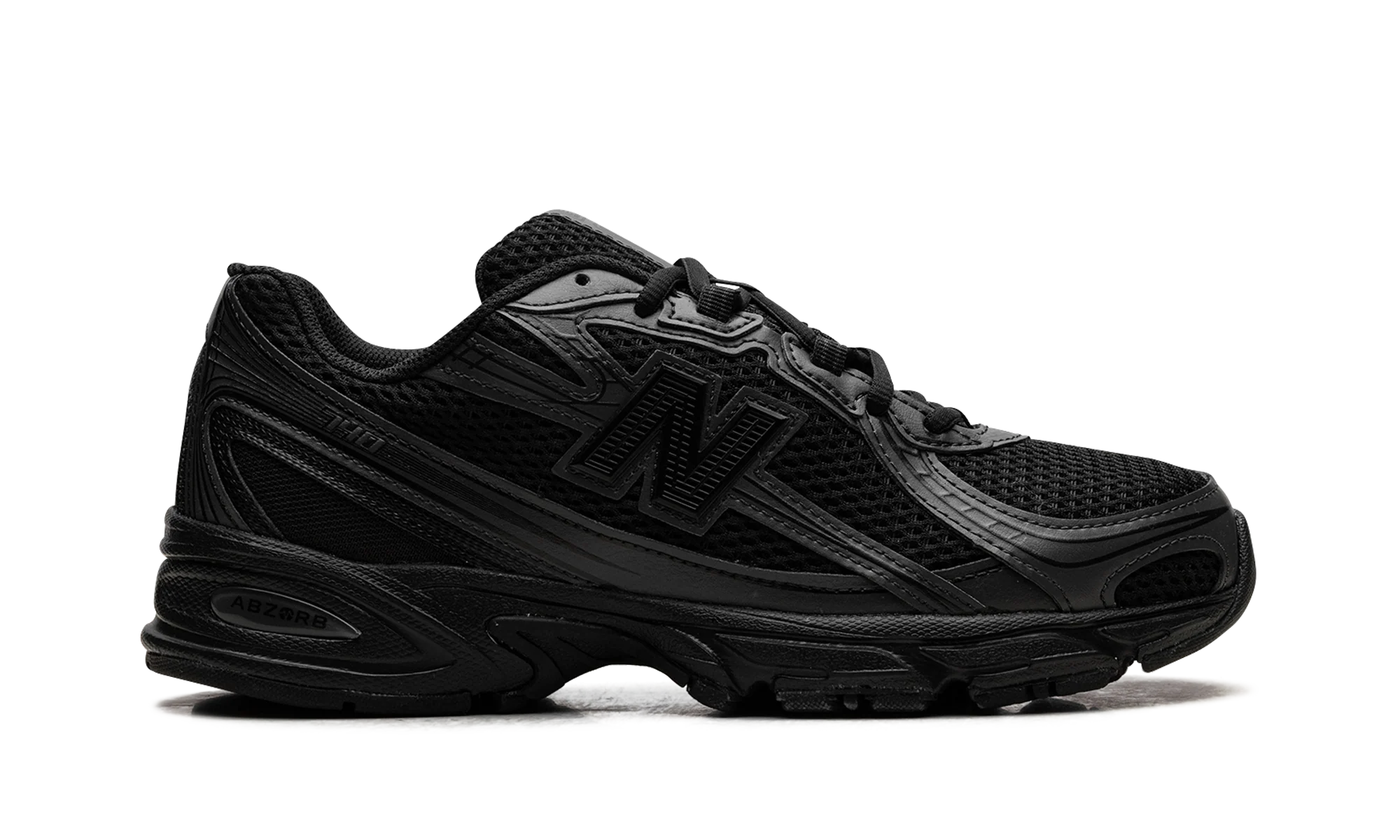 New Balance 740 Triple Black - Image 6