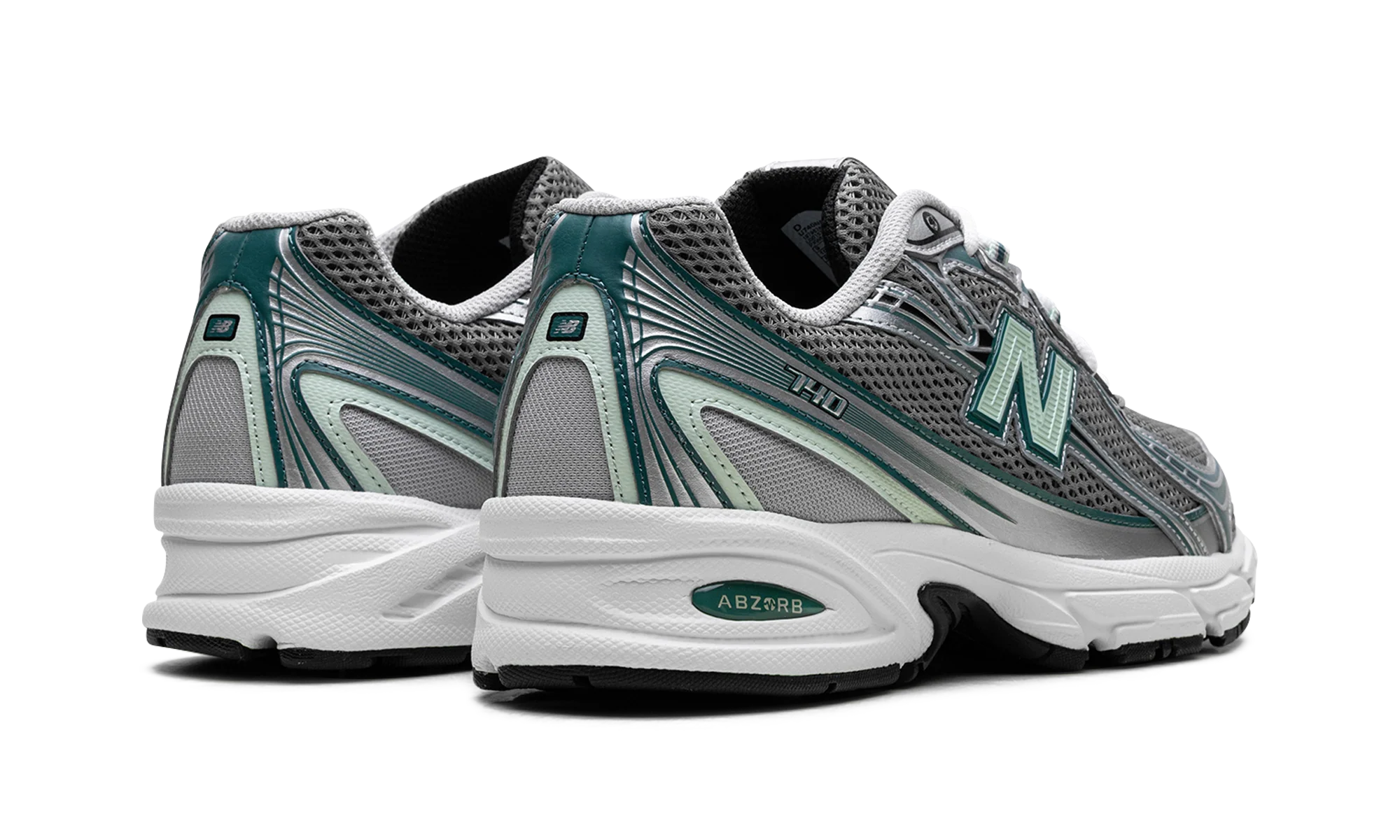 New Balance 740v2 Silver Metallic New Spruce - Image 3