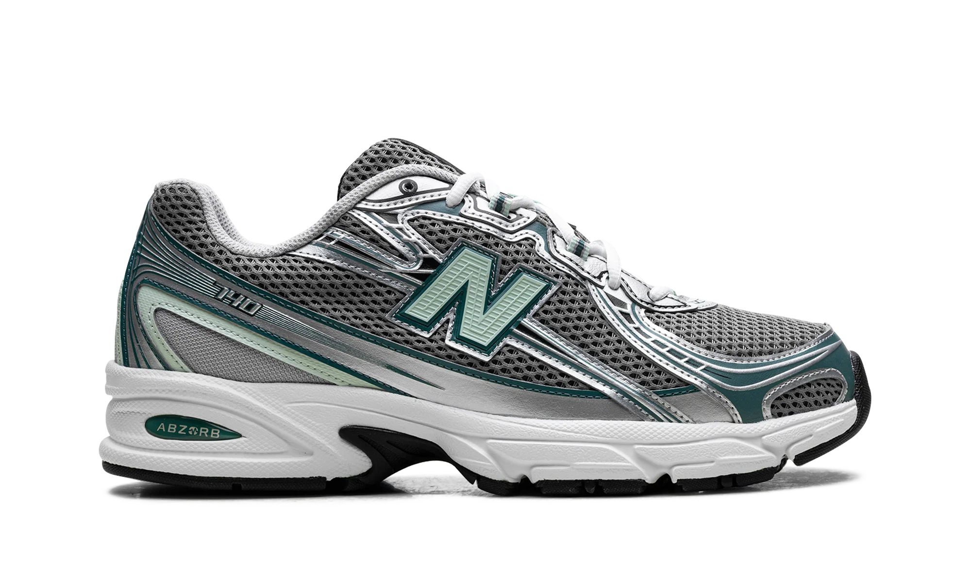 New Balance 740v2 Silver Metallic New Spruce - Image 6