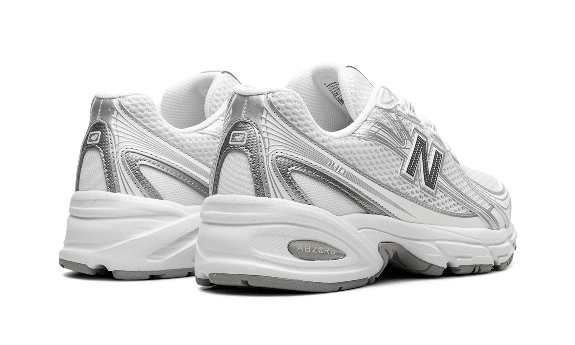 New Balance 740v2 White Silver Reflection - Image 3