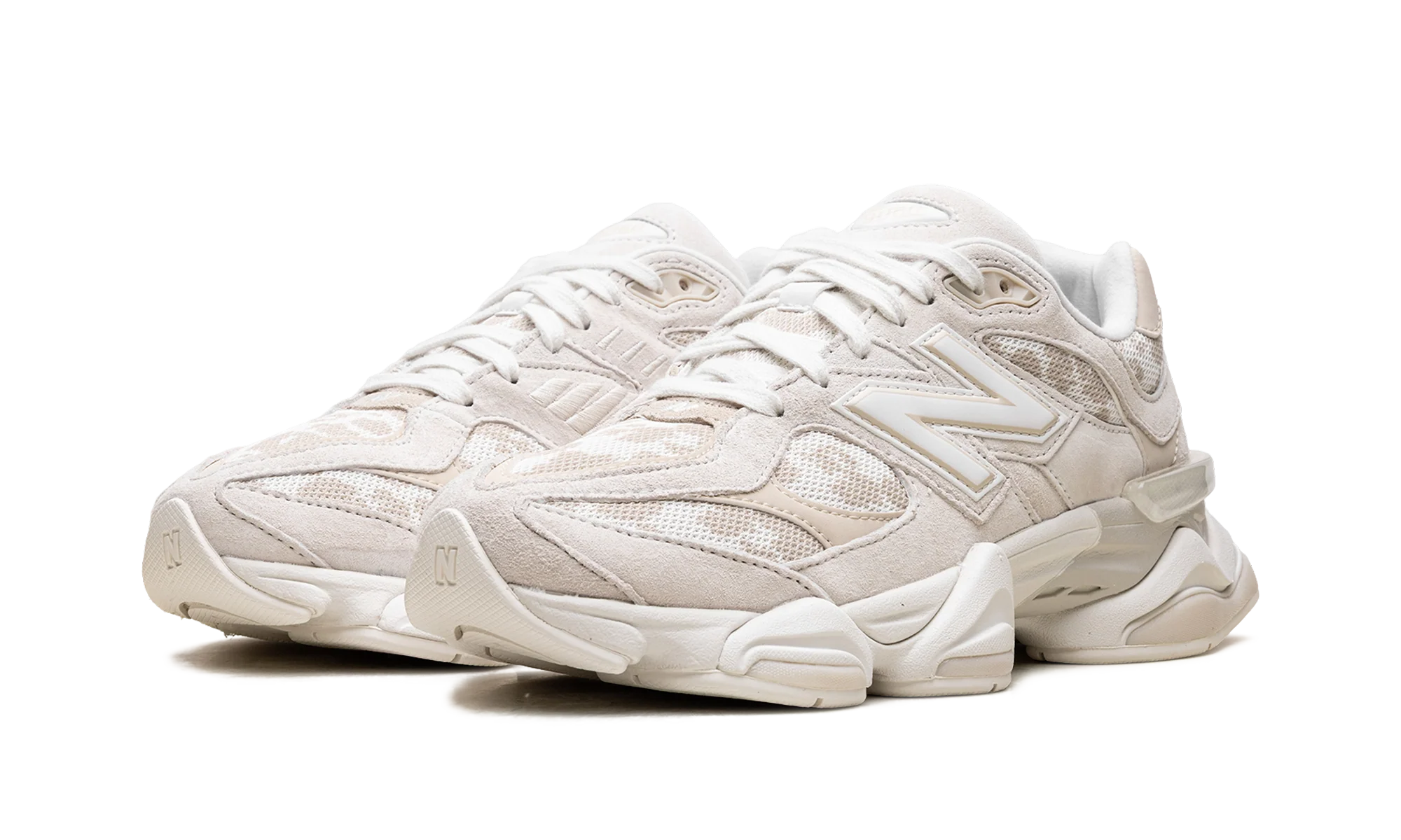 New Balance 9060 Cream Leopard - Image 2