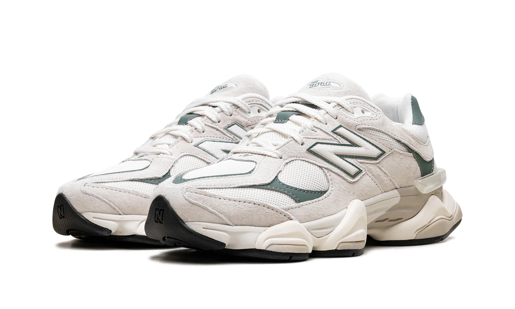 New Balance 9060 Linen Dark Juniper - Image 2