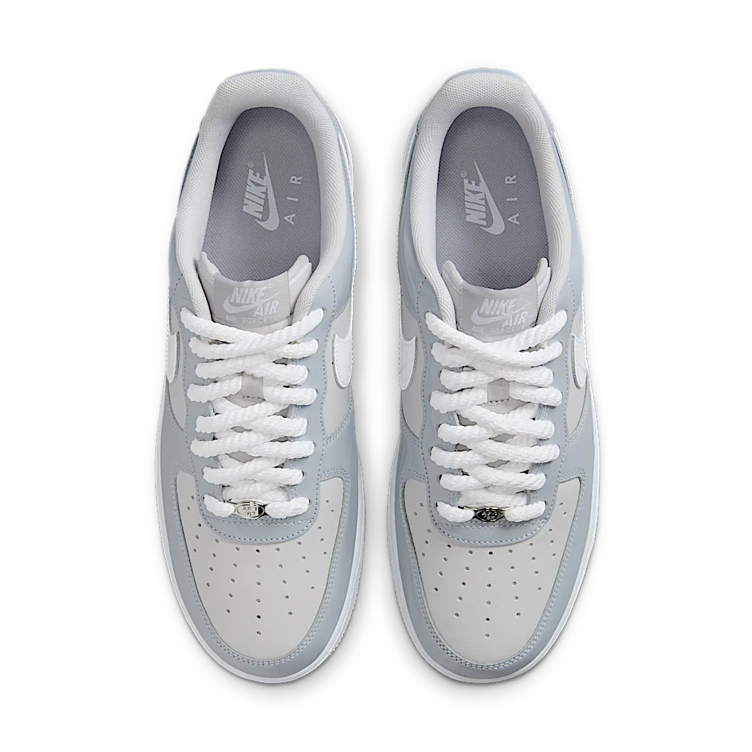 Nike Air Force 1 Low '07 LV8 Wolf Grey Vast Grey White - Image 3