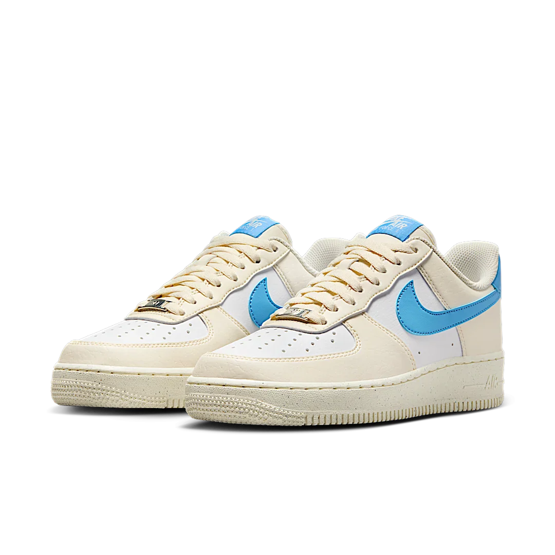 Nike Air Force 1 Low '07 Next Nature Pale Ivory University Blue - Image 2