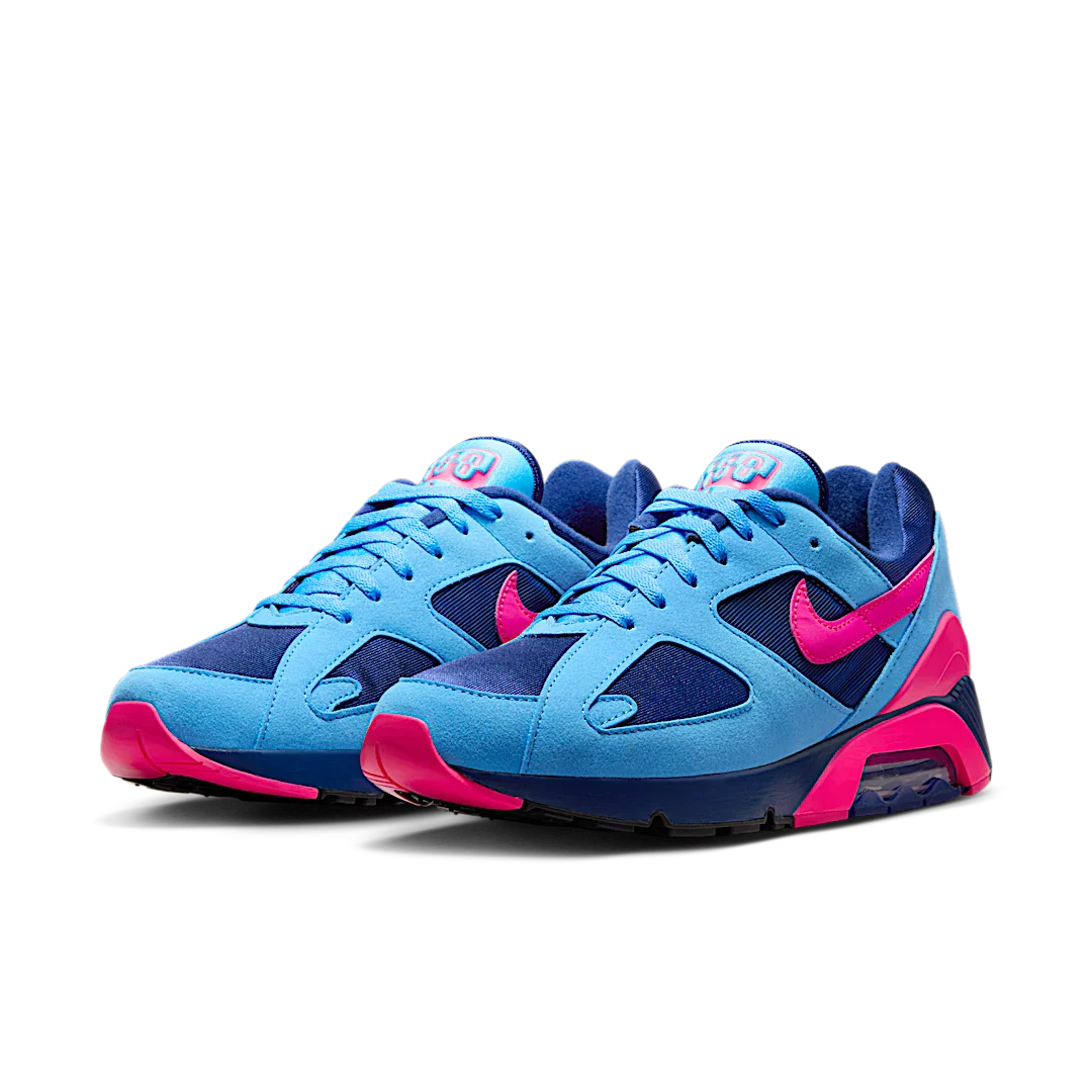 Nike Air Max 180 University Blue Hyper Pink - Image 2