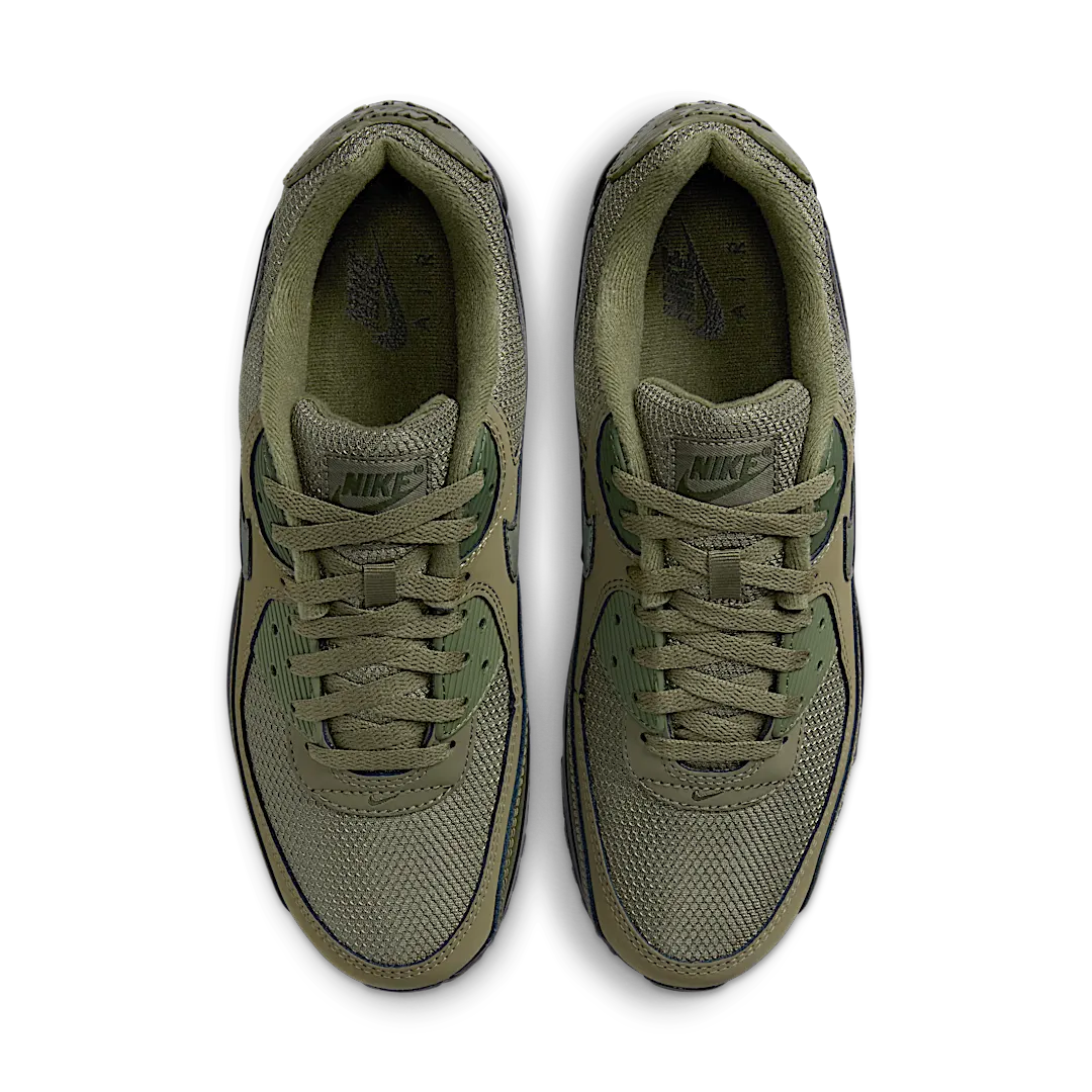 Nike Air Max 90 Reflective Swoosh Medium Olive - Image 3