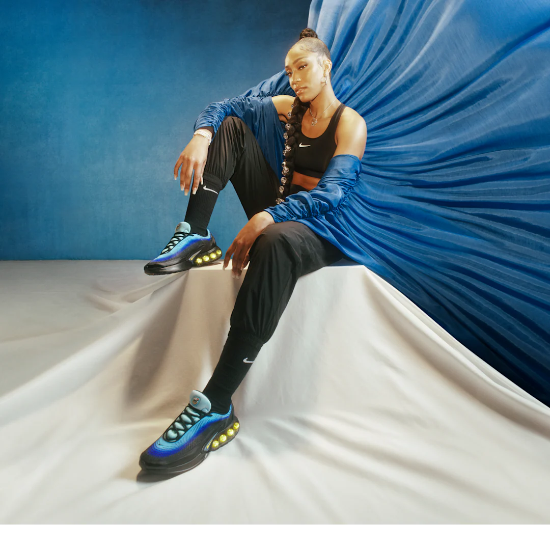 Nike Air Max Dn SE Hyper Blue Chamois - Image 4