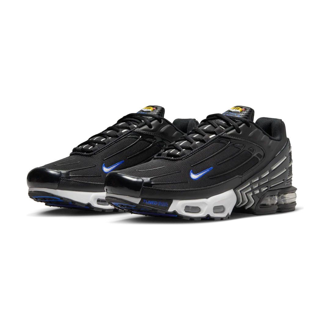 Nike Air Max Plus 3 Black Blue Metallic Silver - Image 2