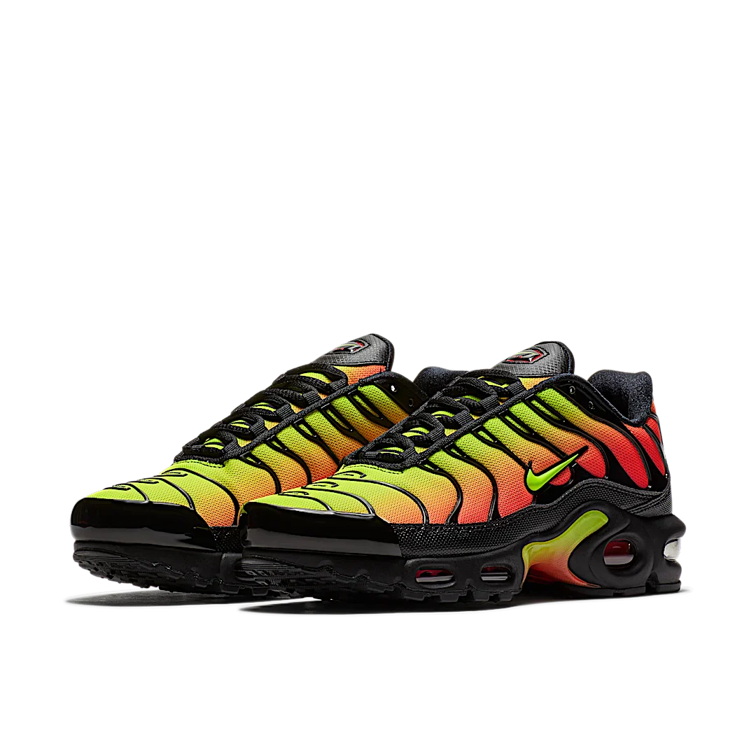 Nike Air Max Plus Black Volt Solar Red - Image 2