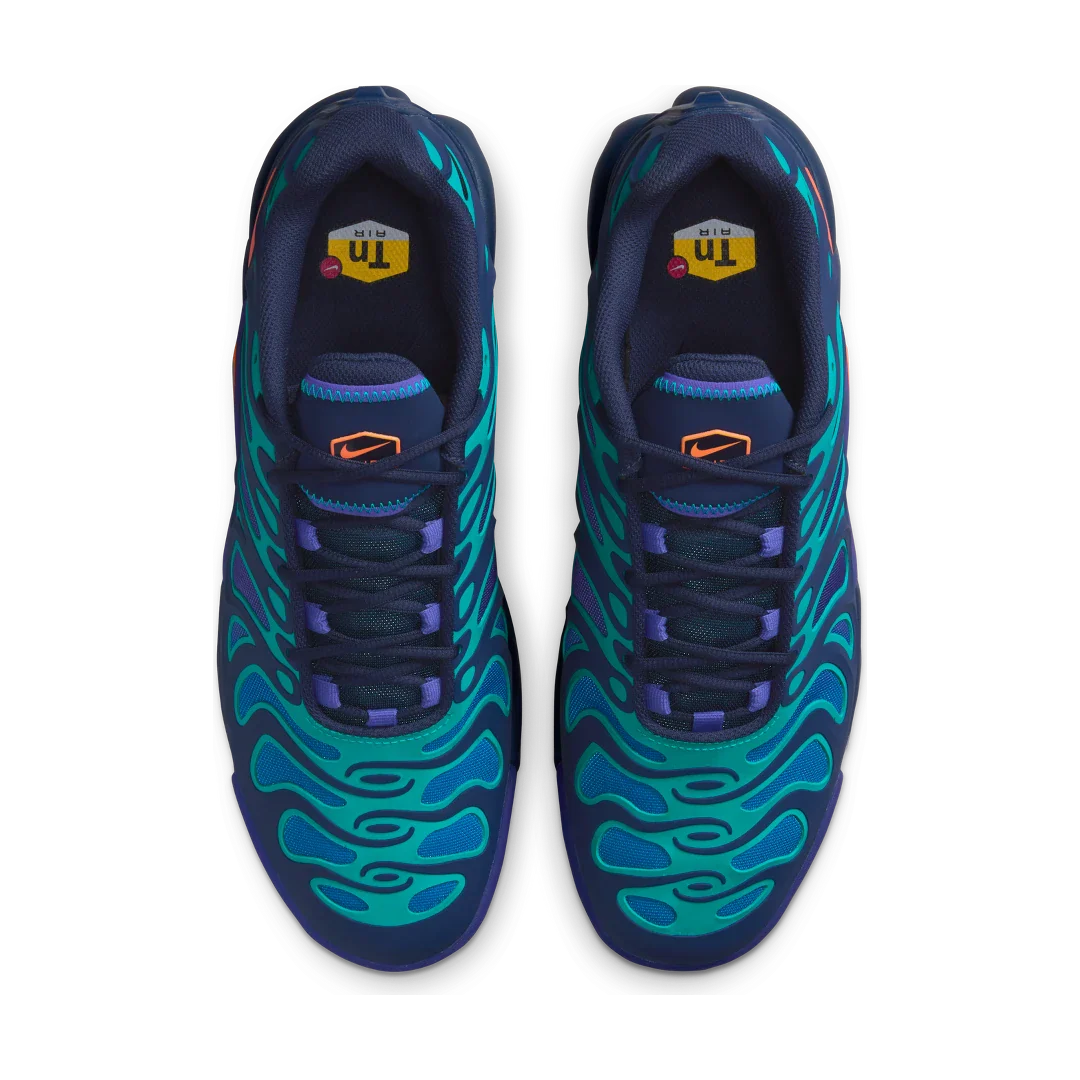 Nike Air Max Plus Drift Midnight Navy Total Orange - Image 3