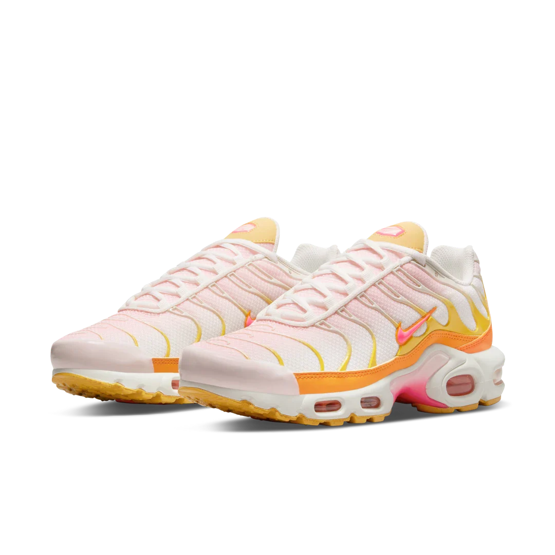 Nike Air Max Plus White Orange Pink - Image 2