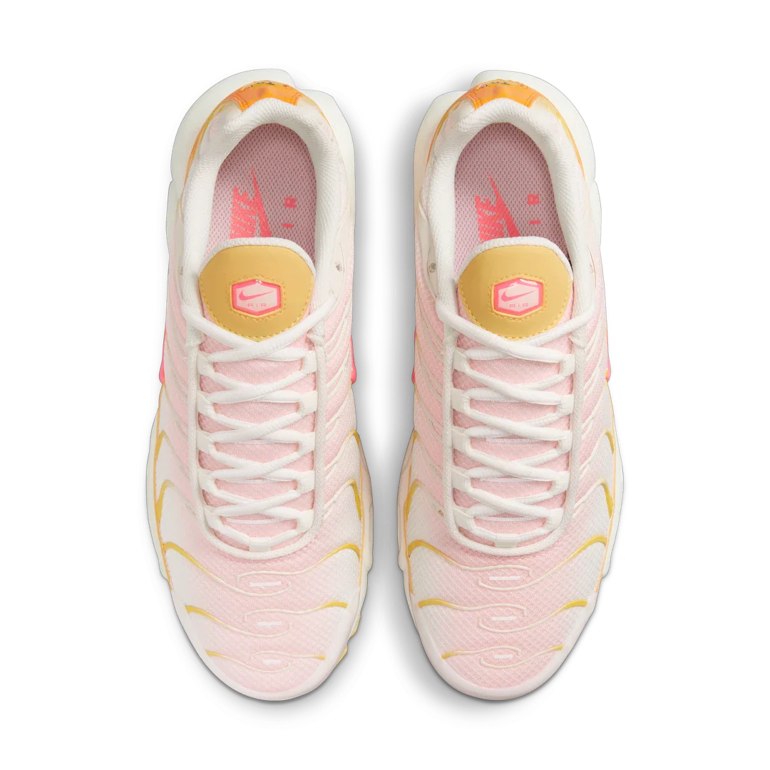 Nike Air Max Plus White Orange Pink - Image 3