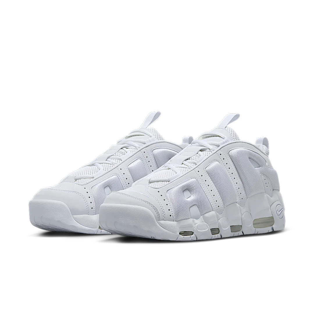 Nike Air More Uptempo Low Triple White - Image 2