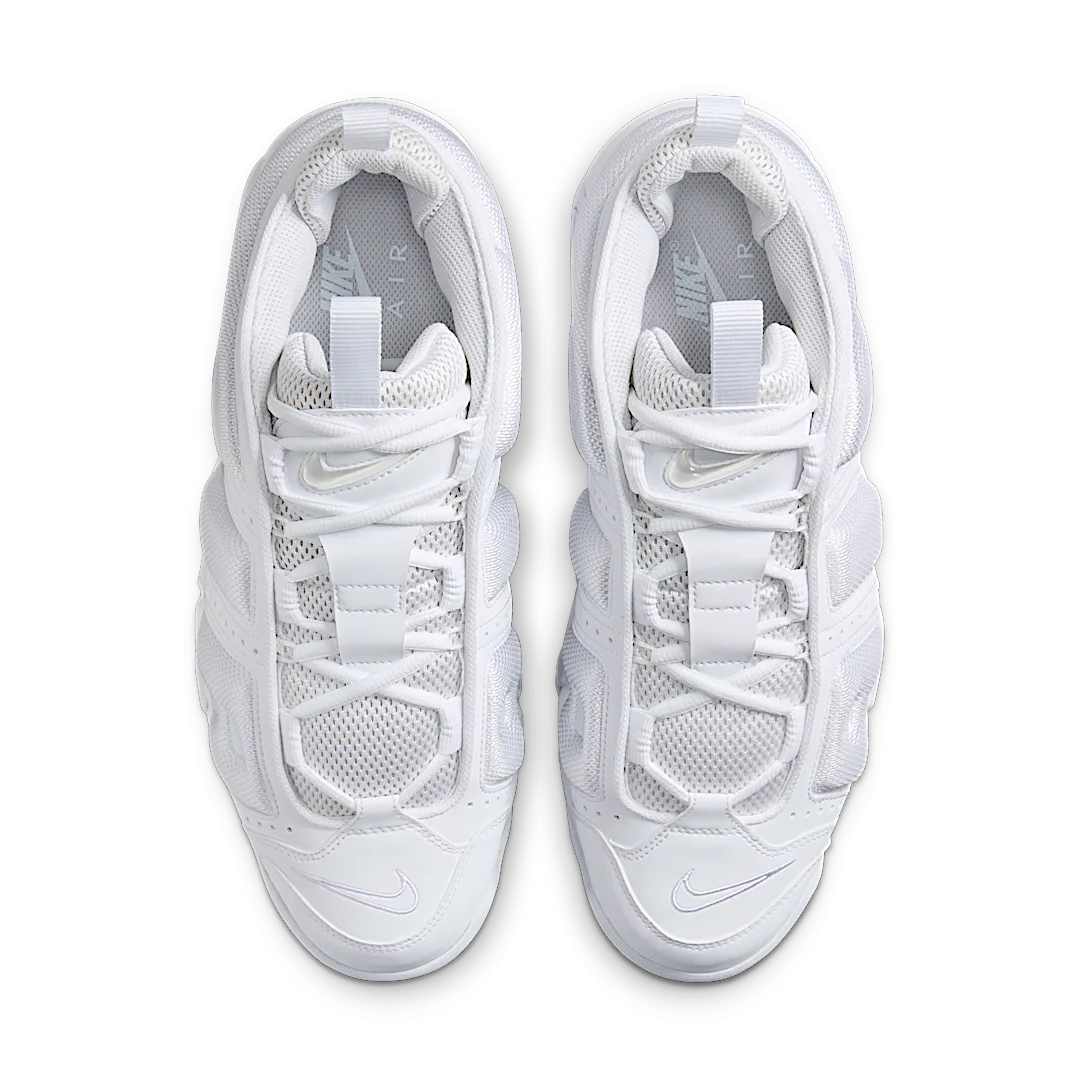 Nike Air More Uptempo Low Triple White - Image 3