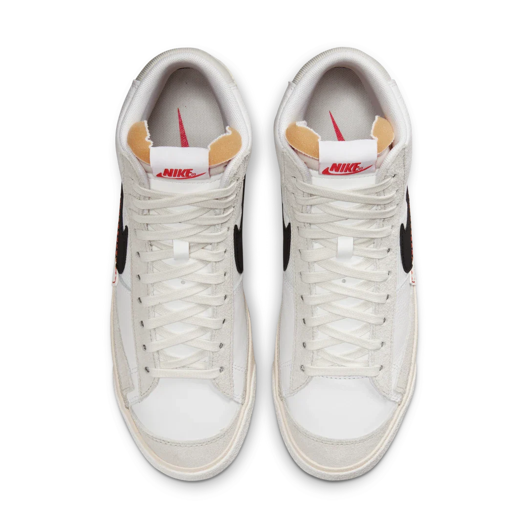 Nike Blazer Mid 77 Pro Club White Black Light Bone Summit White - Image 2