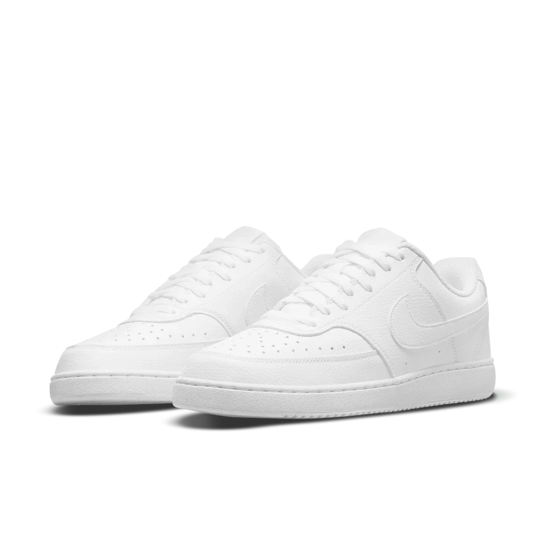 Nike Court Vision Low Next Nature Triple White - Image 2