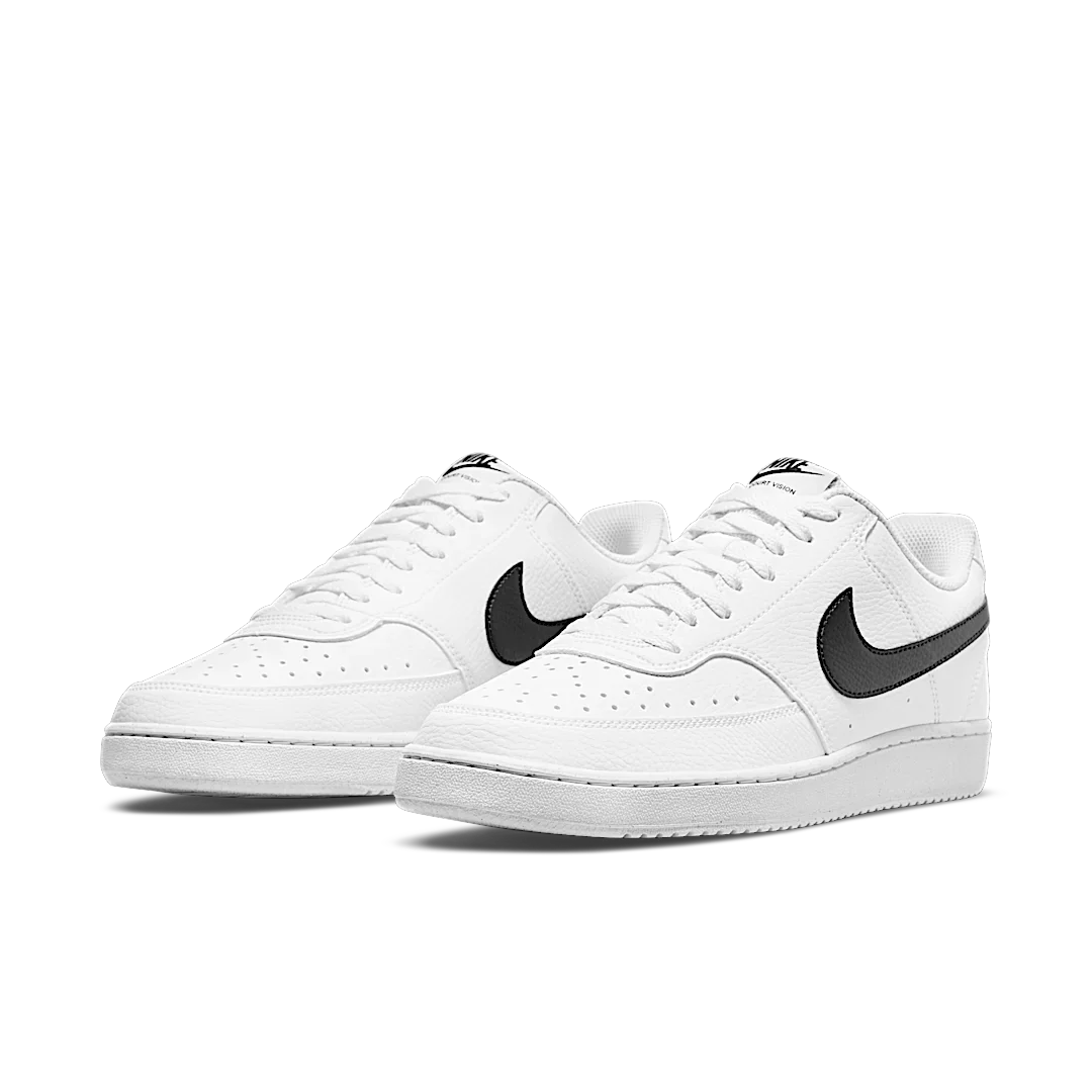 Nike Court Vision Low Next Nature White Black - Image 2