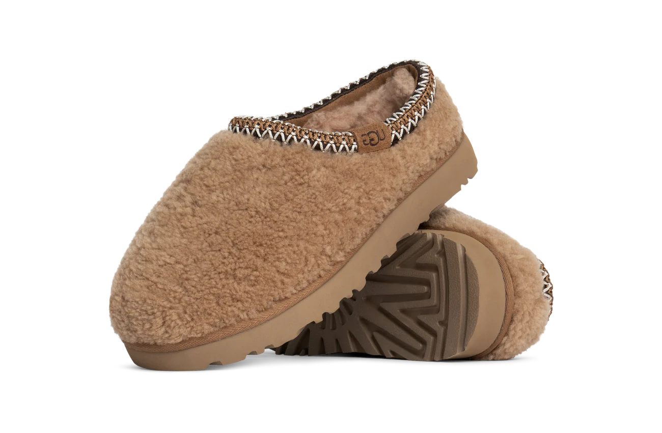 UGG Tasman Maxi Curly Slipper Chestnut - Image 3